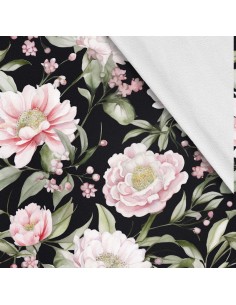 Softshell Stoff Polyester Zum Nähen- Motiv Blumen I SDX5116