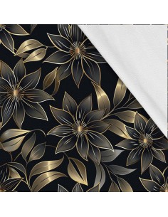 Softshell Stoff Polyester Zum Nähen- Motiv Blumen I SDX5122