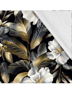 Softshell Stoff Polyester Zum Nähen- Motiv Blumen I SDX5130