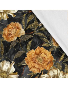 Softshell Stoff Polyester Zum Nähen- Motiv Blumen I SDX5131