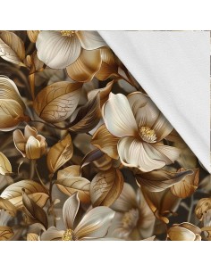 Softshell Stoff Polyester Zum Nähen- Motiv Blumen I SDX5146