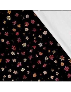 Softshell Stoff Polyester Zum Nähen- Motiv Blumen I SDX5165
