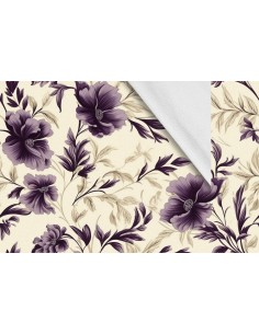 Softshell Stoff Polyester Zum Nähen- Motiv Blumen I SDX5176