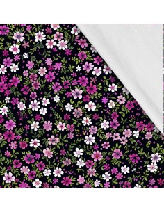 Softshell Stoff Polyester Zum Nähen- Motiv Blumen I SDX5188