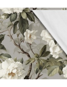 Softshell Stoff Polyester Zum Nähen- Motiv Blumen I SDX5192