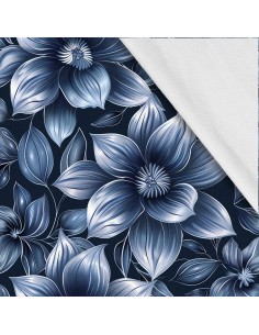 Softshell Stoff Polyester Zum Nähen- Motiv Blumen I SDX5198