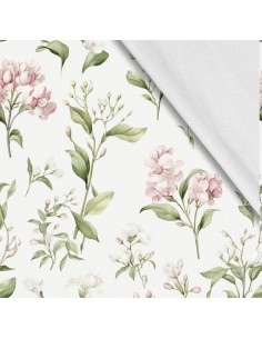 Softshell Stoff Polyester Zum Nähen- Motiv Blumen I SDX5199