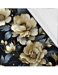 Softshell Stoff Polyester Zum Nähen- Motiv Blumen I SDX5208