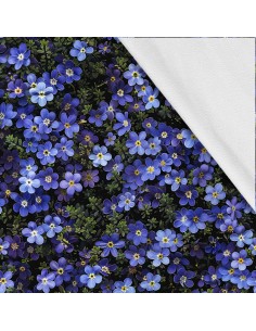 Softshell Stoff Polyester Zum Nähen- Motiv Blumen I SDX5209