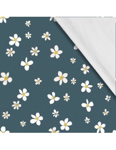 Softshell Stoff Polyester Zum Nähen- Motiv Blumen I SDX5240
