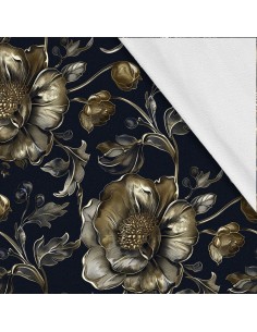 Softshell Stoff Polyester Zum Nähen- Motiv Blumen I SDX5246