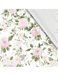 Softshell Stoff Polyester Zum Nähen- Motiv Blumen I SDX5251