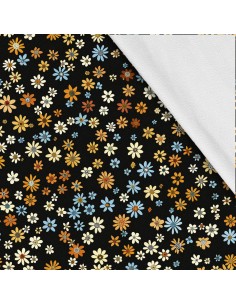 Softshell Stoff Polyester Zum Nähen- Motiv Blumen I SDX5287