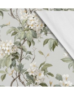 Softshell Stoff Polyester Zum Nähen- Motiv Blumen I SDX5288