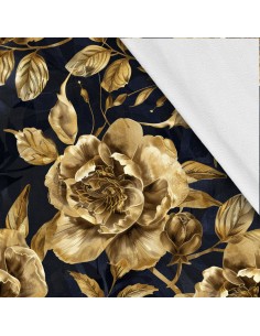 Softshell Stoff Polyester Zum Nähen- Motiv Blumen I SDX5307