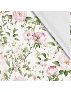 Softshell Stoff Polyester Zum Nähen- Motiv Blumen I SDX5321