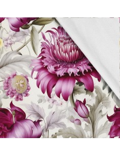 Softshell Stoff Polyester Zum Nähen- Motiv Blumen I SDX5322