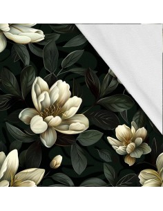 Softshell Stoff Polyester Zum Nähen- Motiv Blumen I SDX5326