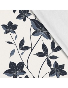 Softshell Stoff Polyester Zum Nähen- Motiv Blumen I SDX5340