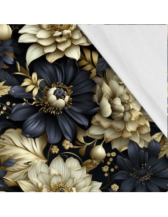 Softshell Stoff Polyester Zum Nähen- Motiv Blumen I SDX5355