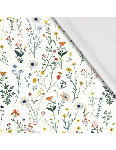Softshell Stoff Polyester Zum Nähen- Motiv Blumen I SDX5356