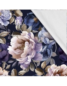 Softshell Stoff Polyester Zum Nähen- Motiv Blumen I SDX5372