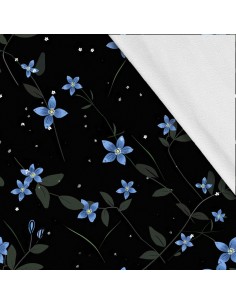 Softshell Stoff Polyester Zum Nähen- Motiv Blumen I SDX5380