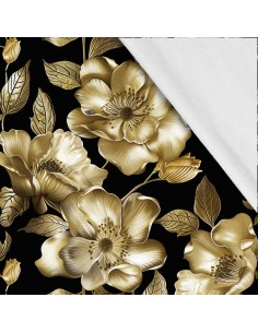 Softshell Stoff Polyester Zum Nähen- Motiv Blumen I SDX5382