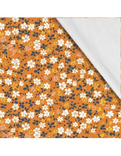 Softshell Stoff Polyester Zum Nähen- Motiv Blumen I SDX5397