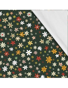 Softshell Stoff Polyester Zum Nähen- Motiv Blumen I SDX5422