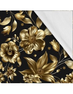 Softshell Stoff Polyester Zum Nähen- Motiv Blumen I SDX5430