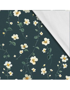 Softshell Stoff Polyester Zum Nähen- Motiv Blumen I SDX5434