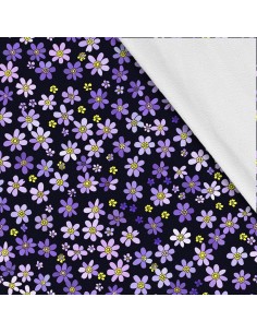 Softshell Stoff Polyester Zum Nähen- Motiv Blumen I SDX5445