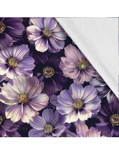 Softshell Stoff Polyester Zum Nähen- Motiv Blumen I SDX5448