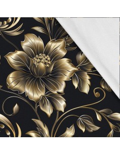 Softshell Stoff Polyester Zum Nähen- Motiv Blumen I SDX5457