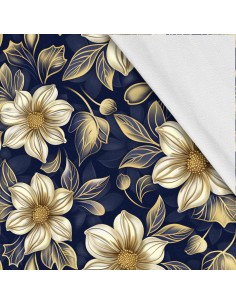 Softshell Stoff Polyester Zum Nähen- Motiv Blumen I SDX5458