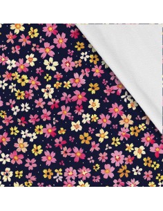 Softshell Stoff Polyester Zum Nähen- Motiv Blumen I SDX5460