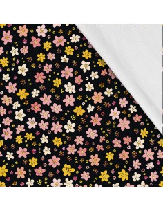 Softshell Stoff Polyester Zum Nähen- Motiv Blumen I SDX5463