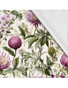 Softshell Stoff Polyester Zum Nähen- Motiv Blumen I SDX5478