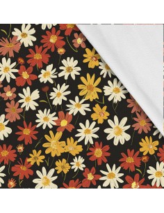 Softshell Stoff Polyester Zum Nähen- Motiv Blumen I SDX5479