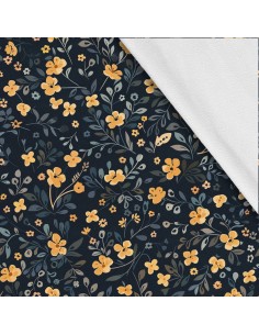Softshell Stoff Polyester Zum Nähen- Motiv Blumen I SDX5501