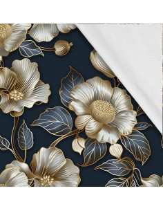 Softshell Stoff Polyester Zum Nähen- Motiv Blumen I SDX5502