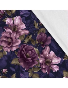Softshell Stoff Polyester Zum Nähen- Motiv Blumen I SDX5527