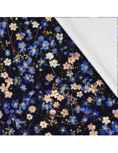 Softshell Stoff Polyester Zum Nähen- Motiv Blumen I SDX5588