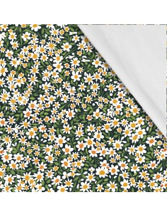 Softshell Stoff Polyester Zum Nähen- Motiv Blumen I SDX5596