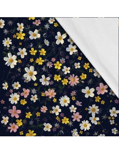 Softshell Stoff Polyester Zum Nähen- Motiv Blumen I SDX5606