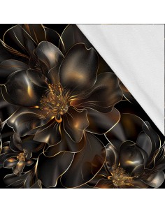 Softshell Stoff Polyester Zum Nähen- Motiv Blumen I SDX5608