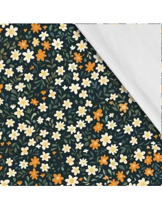 Softshell Stoff Polyester Zum Nähen- Motiv Blumen I SDX5609