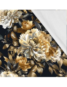 Softshell Stoff Polyester Zum Nähen- Motiv Blumen I SDX5623