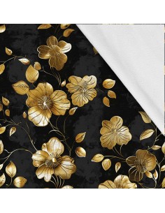 Softshell Stoff Polyester Zum Nähen- Motiv Blumen I SDX5644